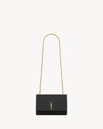 YSL NEW KATE small in grain de poudre leather